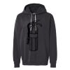 Unisex Garment-Dyed Lightweight Fleece Hooded Sweatshirt Thumbnail