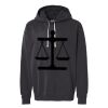 Unisex Garment-Dyed Lightweight Fleece Hooded Sweatshirt Thumbnail