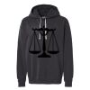 Unisex Garment-Dyed Lightweight Fleece Hooded Sweatshirt Thumbnail