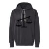 Unisex Garment-Dyed Lightweight Fleece Hooded Sweatshirt Thumbnail