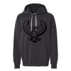 Unisex Garment-Dyed Lightweight Fleece Hooded Sweatshirt Thumbnail