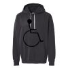 Unisex Garment-Dyed Lightweight Fleece Hooded Sweatshirt Thumbnail
