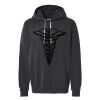 Unisex Garment-Dyed Lightweight Fleece Hooded Sweatshirt Thumbnail