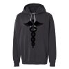 Unisex Garment-Dyed Lightweight Fleece Hooded Sweatshirt Thumbnail