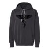 Unisex Garment-Dyed Lightweight Fleece Hooded Sweatshirt Thumbnail