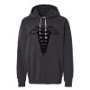 Unisex Garment-Dyed Lightweight Fleece Hooded Sweatshirt Thumbnail