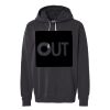 Unisex Garment-Dyed Lightweight Fleece Hooded Sweatshirt Thumbnail