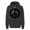 Unisex Garment-Dyed Lightweight Fleece Hooded Sweatshirt Thumbnail