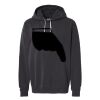 Unisex Garment-Dyed Lightweight Fleece Hooded Sweatshirt Thumbnail