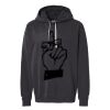 Unisex Garment-Dyed Lightweight Fleece Hooded Sweatshirt Thumbnail