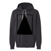 Unisex Garment-Dyed Lightweight Fleece Hooded Sweatshirt Thumbnail