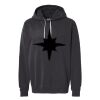 Unisex Garment-Dyed Lightweight Fleece Hooded Sweatshirt Thumbnail