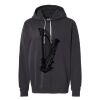 Unisex Garment-Dyed Lightweight Fleece Hooded Sweatshirt Thumbnail