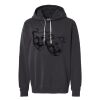 Unisex Garment-Dyed Lightweight Fleece Hooded Sweatshirt Thumbnail