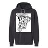 Unisex Garment-Dyed Lightweight Fleece Hooded Sweatshirt Thumbnail