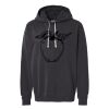 Unisex Garment-Dyed Lightweight Fleece Hooded Sweatshirt Thumbnail