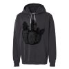 Unisex Garment-Dyed Lightweight Fleece Hooded Sweatshirt Thumbnail