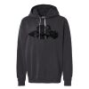 Unisex Garment-Dyed Lightweight Fleece Hooded Sweatshirt Thumbnail