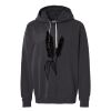 Unisex Garment-Dyed Lightweight Fleece Hooded Sweatshirt Thumbnail