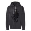 Unisex Garment-Dyed Lightweight Fleece Hooded Sweatshirt Thumbnail