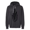 Unisex Garment-Dyed Lightweight Fleece Hooded Sweatshirt Thumbnail