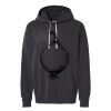Unisex Garment-Dyed Lightweight Fleece Hooded Sweatshirt Thumbnail