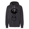 Unisex Garment-Dyed Lightweight Fleece Hooded Sweatshirt Thumbnail