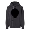 Unisex Garment-Dyed Lightweight Fleece Hooded Sweatshirt Thumbnail