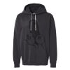 Unisex Garment-Dyed Lightweight Fleece Hooded Sweatshirt Thumbnail