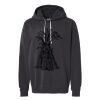 Unisex Garment-Dyed Lightweight Fleece Hooded Sweatshirt Thumbnail