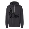 Unisex Garment-Dyed Lightweight Fleece Hooded Sweatshirt Thumbnail