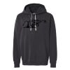 Unisex Garment-Dyed Lightweight Fleece Hooded Sweatshirt Thumbnail