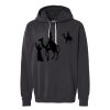 Unisex Garment-Dyed Lightweight Fleece Hooded Sweatshirt Thumbnail