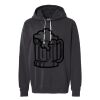 Unisex Garment-Dyed Lightweight Fleece Hooded Sweatshirt Thumbnail