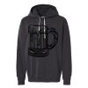 Unisex Garment-Dyed Lightweight Fleece Hooded Sweatshirt Thumbnail