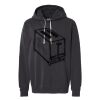 Unisex Garment-Dyed Lightweight Fleece Hooded Sweatshirt Thumbnail