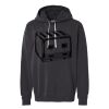 Unisex Garment-Dyed Lightweight Fleece Hooded Sweatshirt Thumbnail