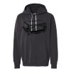 Unisex Garment-Dyed Lightweight Fleece Hooded Sweatshirt Thumbnail