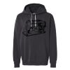 Unisex Garment-Dyed Lightweight Fleece Hooded Sweatshirt Thumbnail