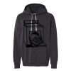 Unisex Garment-Dyed Lightweight Fleece Hooded Sweatshirt Thumbnail