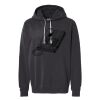 Unisex Garment-Dyed Lightweight Fleece Hooded Sweatshirt Thumbnail