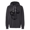 Unisex Garment-Dyed Lightweight Fleece Hooded Sweatshirt Thumbnail