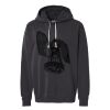 Unisex Garment-Dyed Lightweight Fleece Hooded Sweatshirt Thumbnail