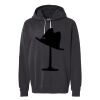 Unisex Garment-Dyed Lightweight Fleece Hooded Sweatshirt Thumbnail