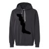 Unisex Garment-Dyed Lightweight Fleece Hooded Sweatshirt Thumbnail
