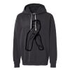 Unisex Garment-Dyed Lightweight Fleece Hooded Sweatshirt Thumbnail