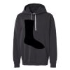 Unisex Garment-Dyed Lightweight Fleece Hooded Sweatshirt Thumbnail