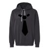 Unisex Garment-Dyed Lightweight Fleece Hooded Sweatshirt Thumbnail