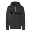 Unisex Garment-Dyed Lightweight Fleece Hooded Sweatshirt Thumbnail