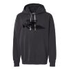 Unisex Garment-Dyed Lightweight Fleece Hooded Sweatshirt Thumbnail